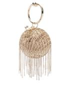 Matchesfashion.com Rosantica By Michela Panero - Camelia Crystal Caged Ball Clutch - Womens - Crystal