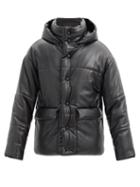Matchesfashion.com Nanushka - Hide Faux-leather Quilted Jacket - Mens - Black