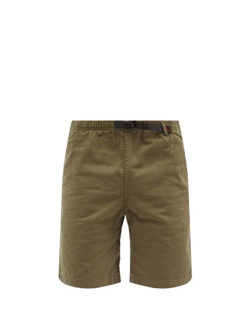 Gramicci - G Cotton-twill Shorts - Mens - Green