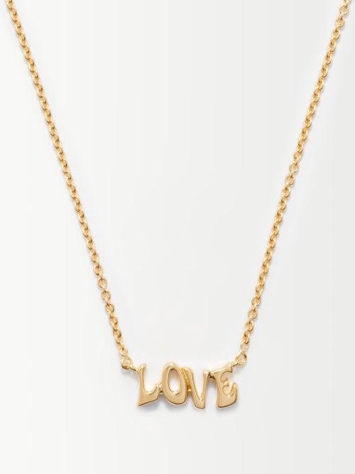 Missoma - Share The Love 18kt Recycled Gold-vermeil Necklace - Womens - Yellow Gold