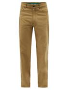 Y/project - Layered Cotton-twill Trousers - Mens - Beige