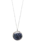 Matchesfashion.com Aurlie Bidermann Fine Jewellery - Chivor Sapphire & 18kt White Gold Necklace - Womens - Blue