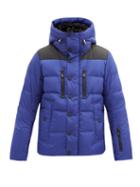 Matchesfashion.com Moncler Grenoble - Rodenberg Technical Shell Down-blend Padded Jacket - Mens - Blue