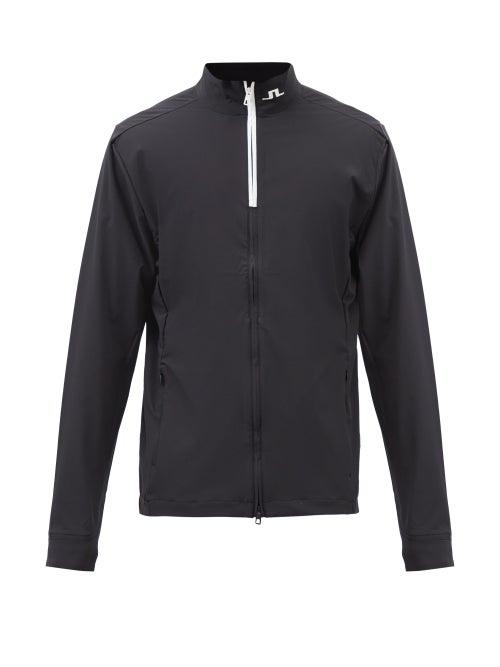 J.lindeberg - Jeff Technical-jersey Golf Jacket - Mens - Black