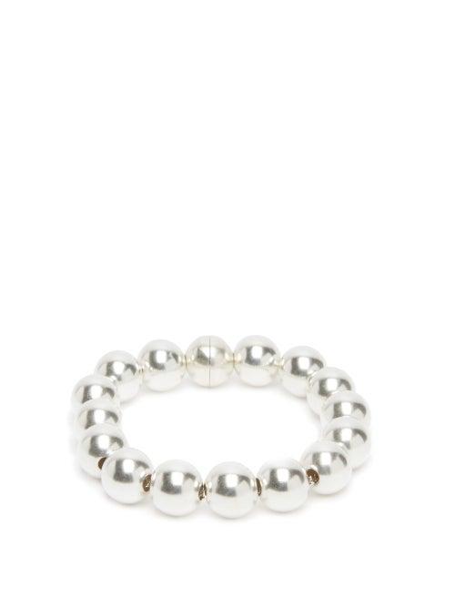 Matchesfashion.com Jil Sander - Sphere Silver Bracelet - Womens - Silver