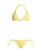 Matchesfashion.com Melissa Odabash - Bahamas Halterneck Bikini - Womens - Yellow