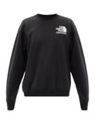 Matchesfashion.com The North Face - Coordinates-print Cotton-blend Jersey Sweatshirt - Mens - Black