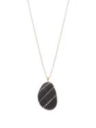 Matchesfashion.com Cvc Stones - Righe Diamond & 18kt Gold Necklace - Womens - Grey