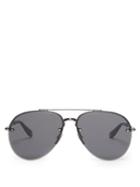 Matchesfashion.com Givenchy - Rimless Aviator Sunglasses - Mens - Silver