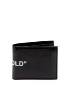 Off-white Quote Bi-fold Leather Wallet