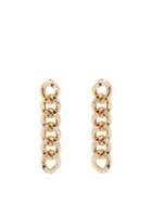 Matchesfashion.com Rosantica By Michela Panero - Liberta Crystal Embellished Drop Earrings - Womens - Gold