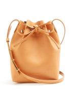 Mansur Gavriel Light-pink Lined Mini Leather Bucket Bag