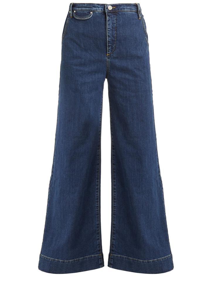 Katharine Hamnett London Anita Wide-leg Denim Jeans