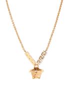 Versace - Medusa-pendant Necklace - Womens - Yellow Gold