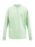 Matchesfashion.com Acne Studios - Fin Logo-print Cotton-jersey Sweatshirt - Mens - Green