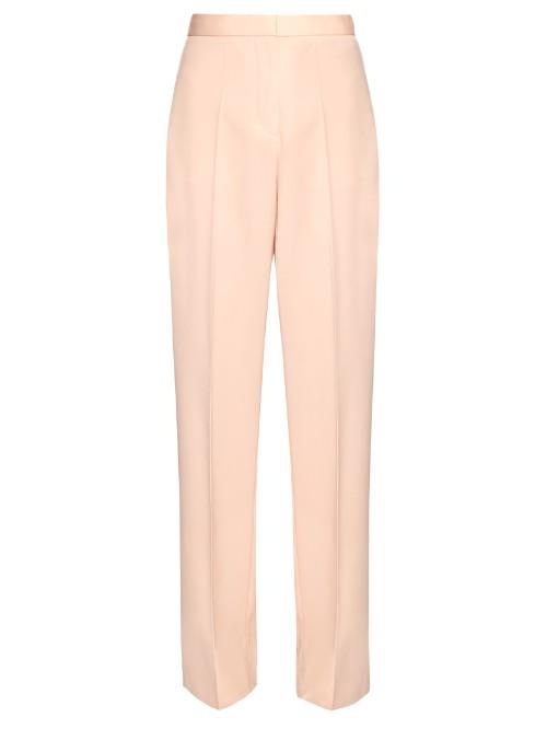 Stella Mccartney Elsmere Wide-leg Wool-twill Trousers