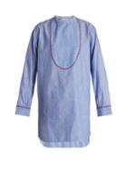 Jupe By Jackie Okeechobee Striped Cotton Top