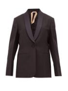 Matchesfashion.com No. 21 - Shawl Lapel Mohair Blend Tuxedo Jacket - Womens - Black