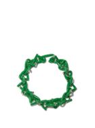 Ladies Jewellery Bottega Veneta - Triangle-chain Enamel & Sterling-silver Necklace - Womens - Green