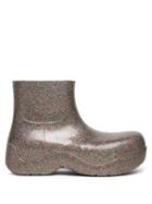 Bottega Veneta - The Puddle Glitter Rubber Ankle Boots - Womens - Multi