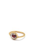 Katerina Makriyianni - Enamel, Mother-of-pearl & Gold-vermeil Ring - Womens - Multi