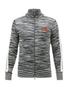 Palm Angels - X Missoni Space-dye Knitted Track Jacket - Mens - Grey