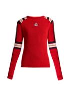 Matchesfashion.com Isabel Marant Toile - Hayward Striped Wool Sweater - Womens - Red Multi