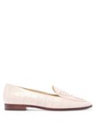 Matchesfashion.com Sophia Webster - Butterfly Crocodile Effect Leather Loafers - Womens - Light Pink