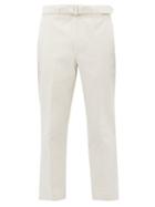 Matchesfashion.com Officine Gnrale - Owen Cotton Corduroy Trousers - Mens - Cream