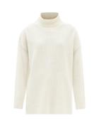Lisa Yang - Marley Ribbed-cashmere Roll-neck Sweater - Womens - Cream