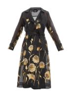 Taller Marmo - Toro Fantasma Fil-coup Coat - Womens - Black Gold