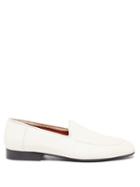 The Row - Round-toe Leather Loafers - Womens - White