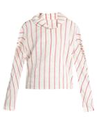 A.w.a.k.e. To The Sea And Back Striped Blouse