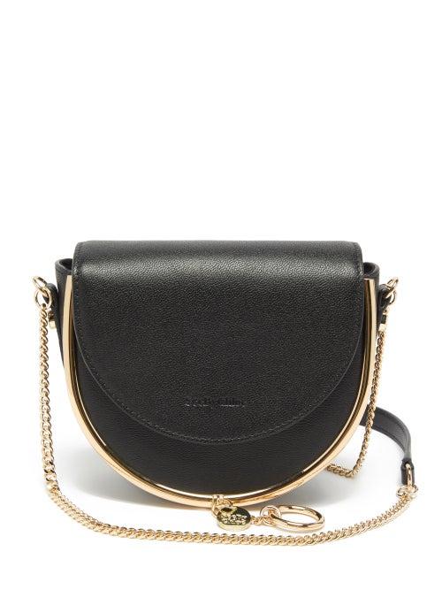 See By Chlo - Mara Small Grained-leather Cross-body Bag - Womens - Black