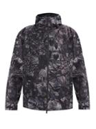 Matchesfashion.com South2 West8 - Hooded Camouflage-print Cotton Windbreaker Jacket - Mens - Grey