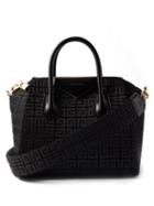 Givenchy - Antigona Small 4g-jacquard Canvas Bag - Womens - Black