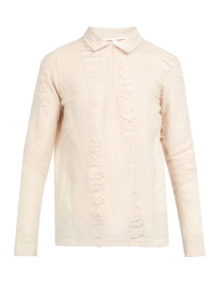 Cottweiler Cave Merino Wool And Mohair Polo Sweater