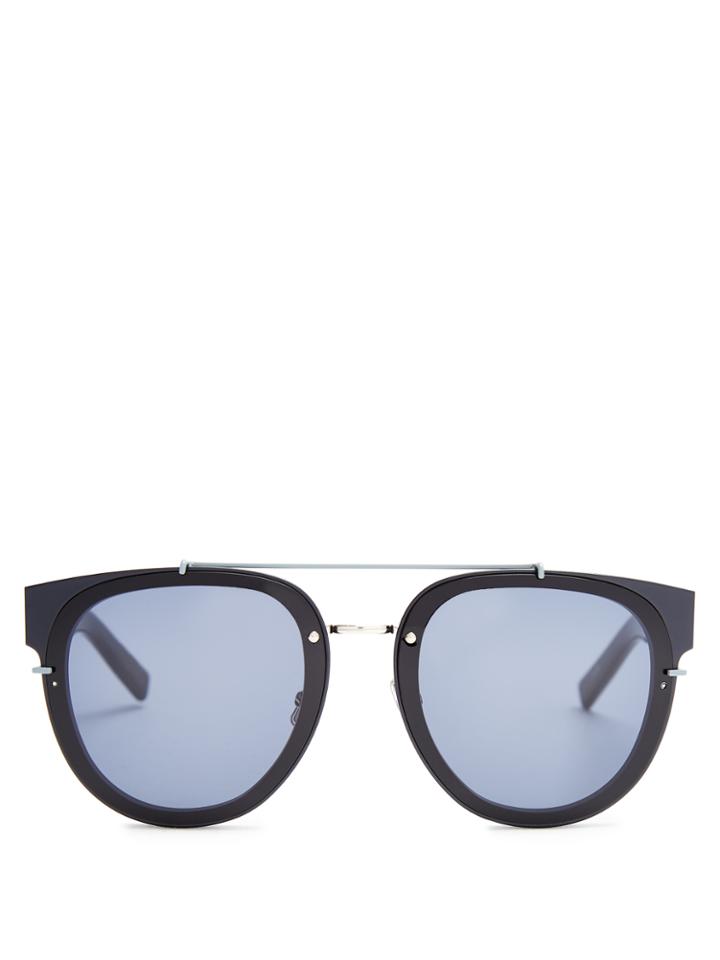 Dior Homme Sunglasses Blacktie 143s Pantos-frame Sunglasses