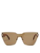 Matchesfashion.com Givenchy - Rimless Acetate Sunglasses - Womens - Tortoiseshell