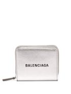 Matchesfashion.com Balenciaga - Everyday Leather Purse - Womens - Silver