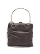 Matchesfashion.com Staud - Flea Leather Shoulder Bag - Womens - Black