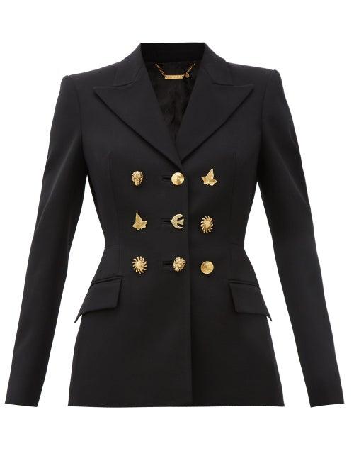Matchesfashion.com Givenchy - Multi-button Wool Jacket - Womens - Black