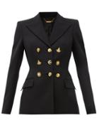 Matchesfashion.com Givenchy - Multi-button Wool Jacket - Womens - Black
