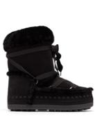 Matchesfashion.com Bogner - Tignes Shearling Snow Boots - Womens - Black