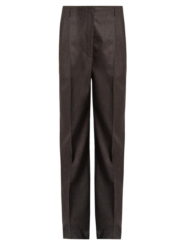 The Row Firth Pleat-front Straight-leg Trousers