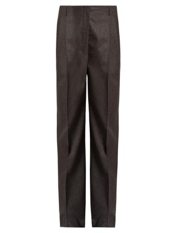 The Row Firth Pleat-front Straight-leg Trousers