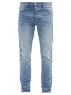 Matchesfashion.com Ksubi - Chitch Distressed Slim-leg Jeans - Mens - Blue