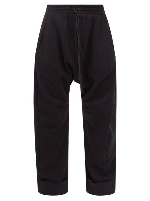 Templa - Palla Cotton-jersey Track Pants - Mens - Black