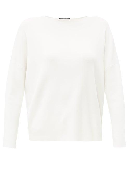 Matchesfashion.com Weekend Max Mara - Ginseng Sweater - Womens - Ivory