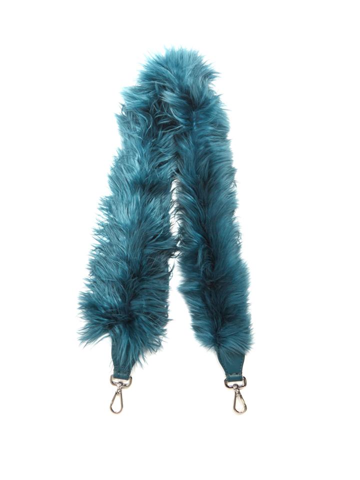 Fendi Strap You Alpaca-fur Bag Strap